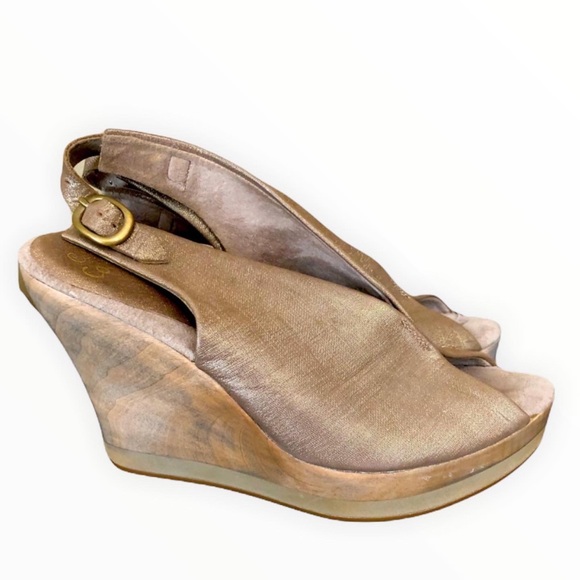 $1️⃣0️⃣0️⃣CALLEEN CORDERO Felipa Wedge Sandals - Picture 1 of 5